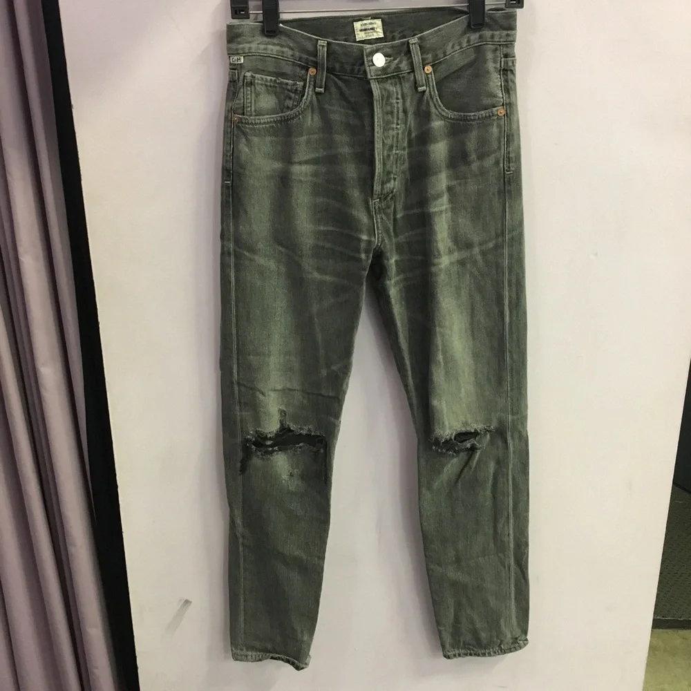 Citizens of Humanity Liya Gray Jeans - Picture 1 of 5